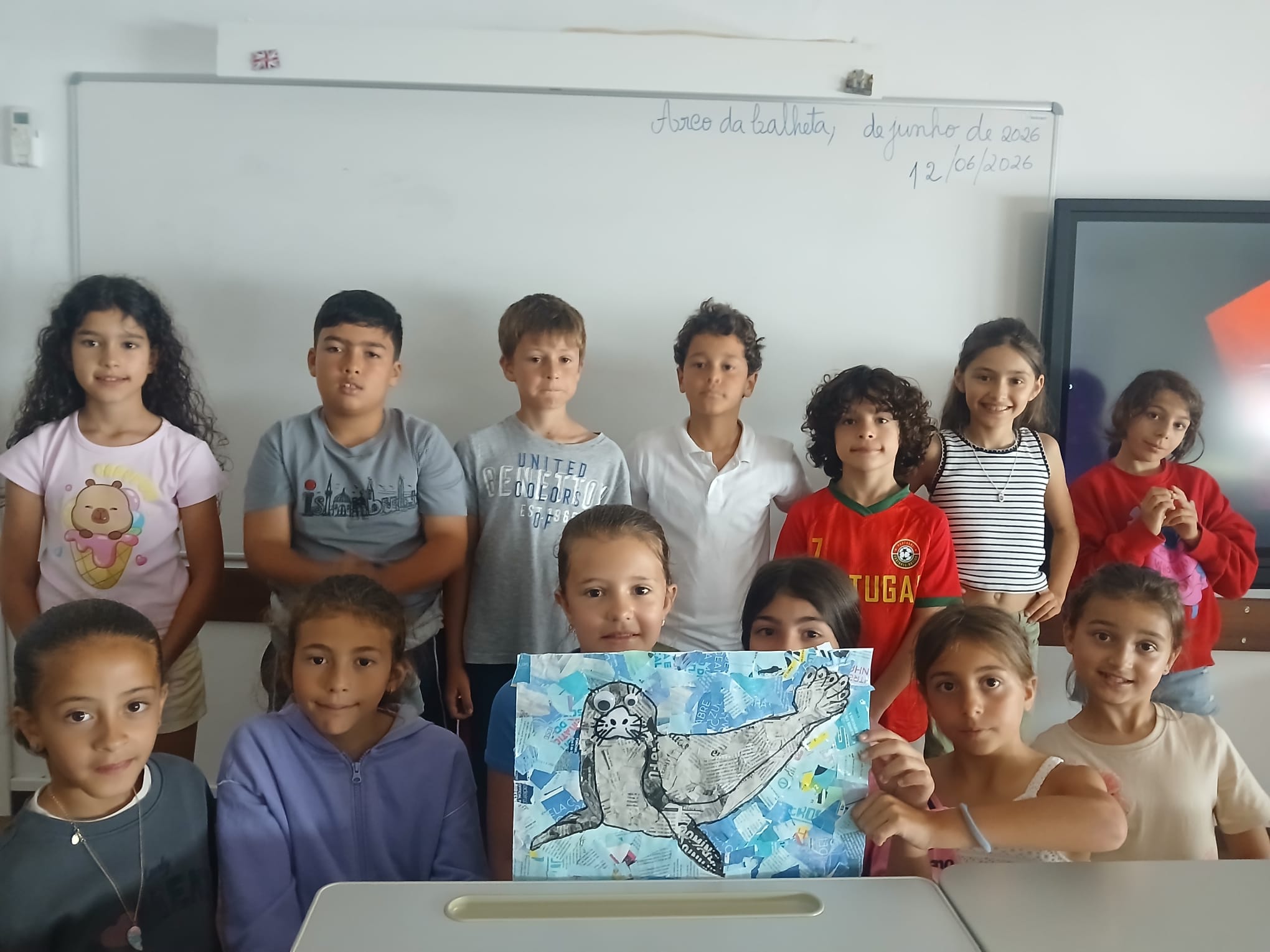 Trabalho final e a turma.