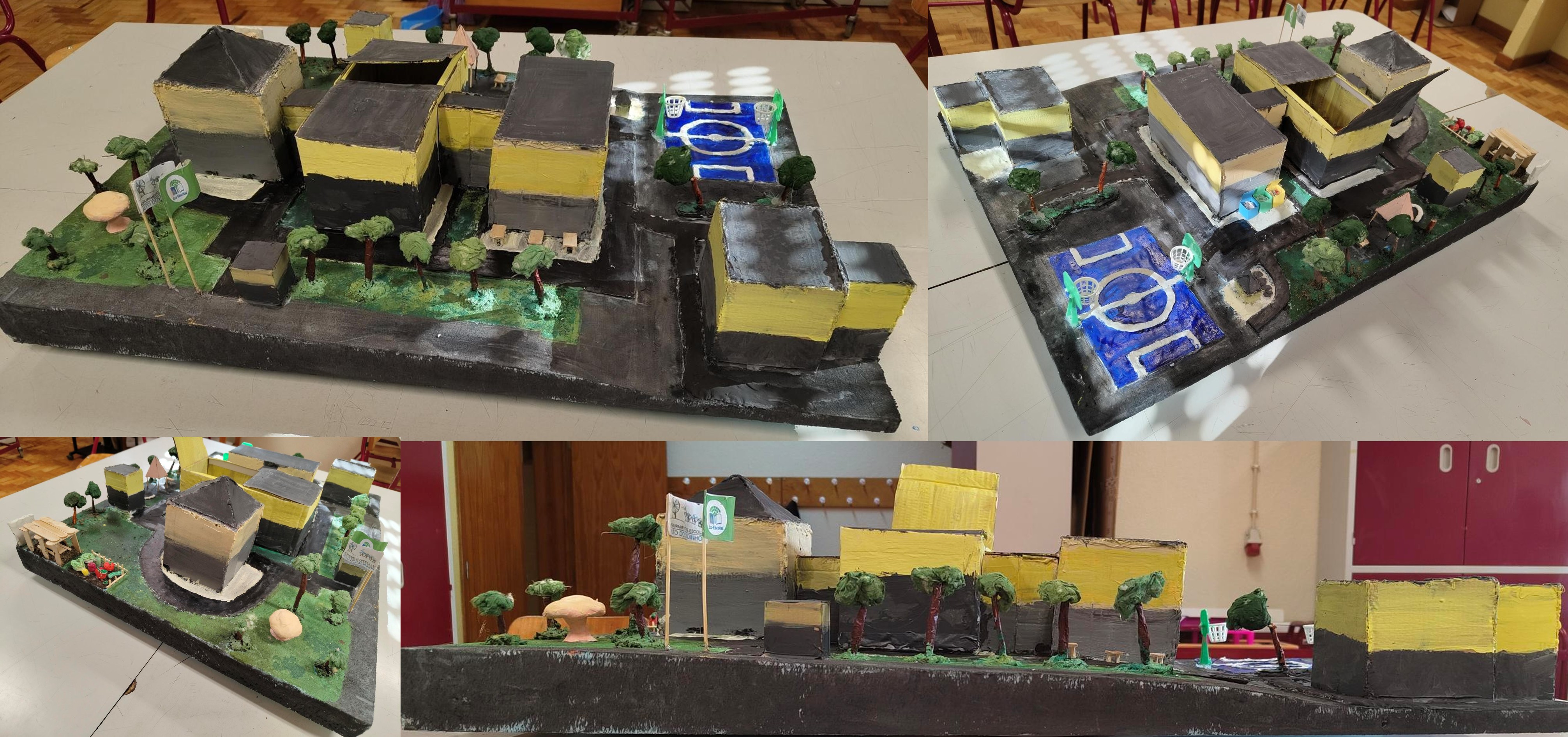 Maquete: vista geral