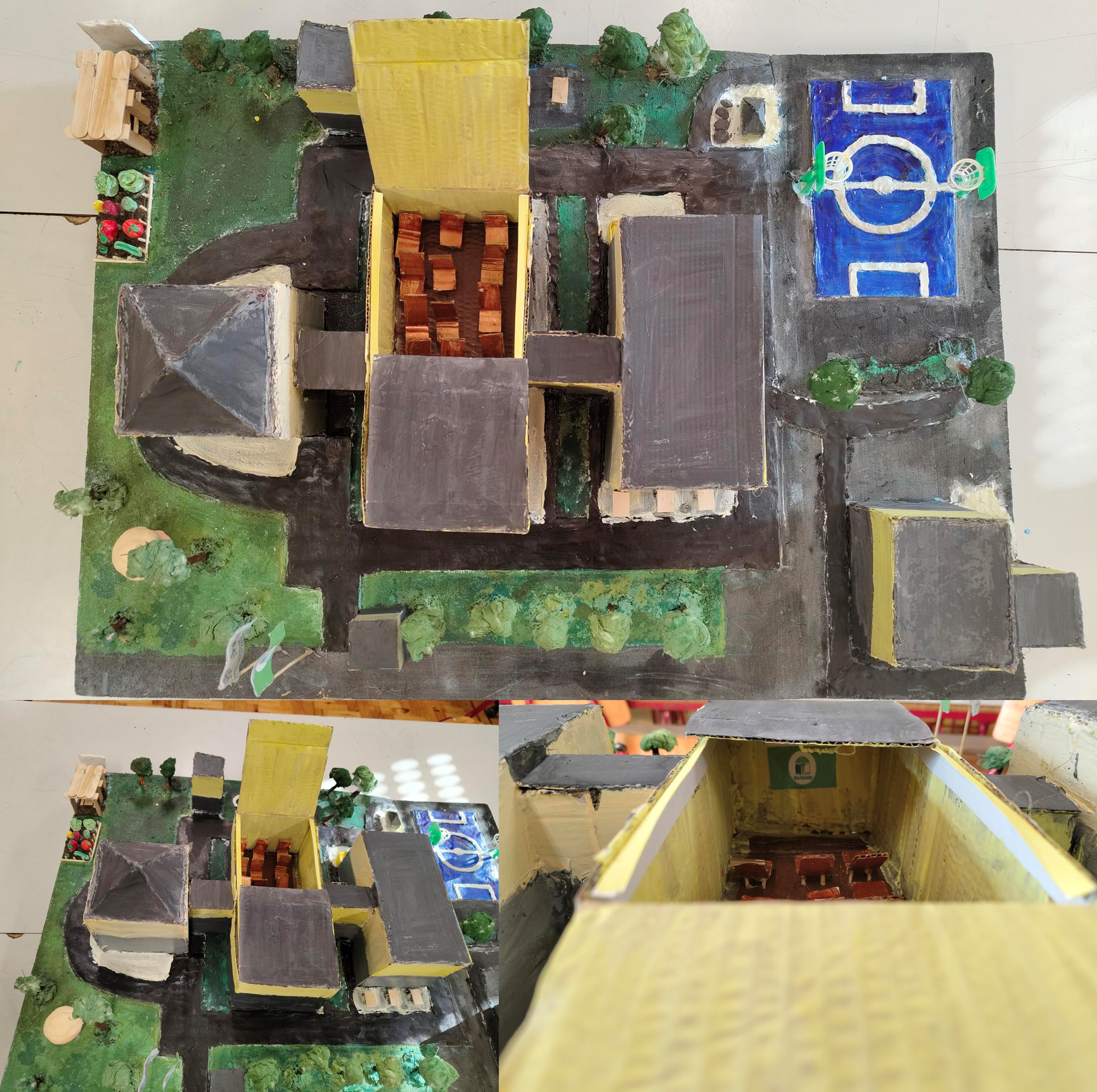Maquete: sala do Conselho Eco-escolas