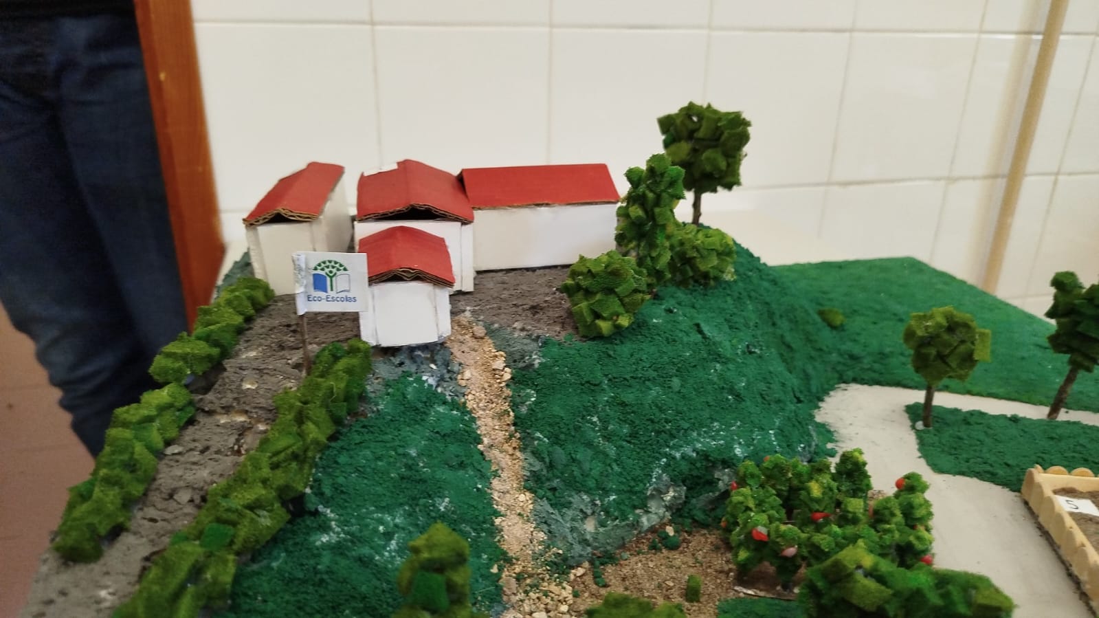 Alguns pormenores da maquete