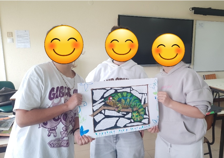 A equipa vencedora - 7ºano - turma E